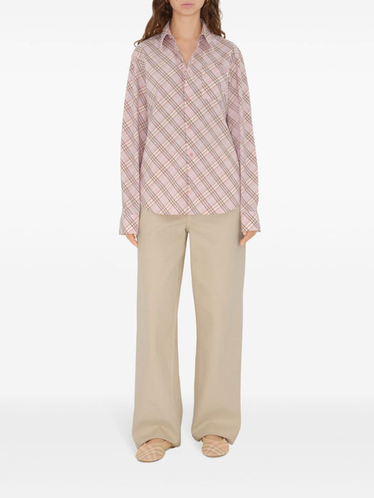 checkered shirt 8101134 C2143 BURBERRY 