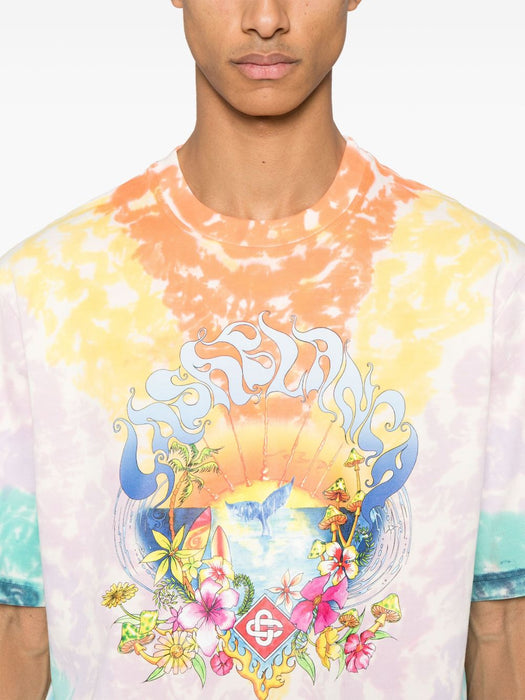 Surf-trip tie-dye T-shirt MS25-JTS-027-01 SURF TRIP CASABLANCA 