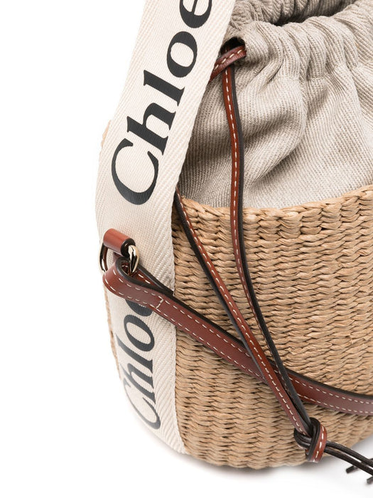 small Woody basket bag C22SS381G55 101 CHLOÉ 