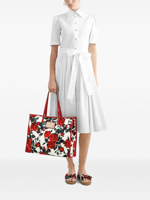 large rose-print shoulder bag BB2274 AI354HA5KQ DOLCE & GABBANA 