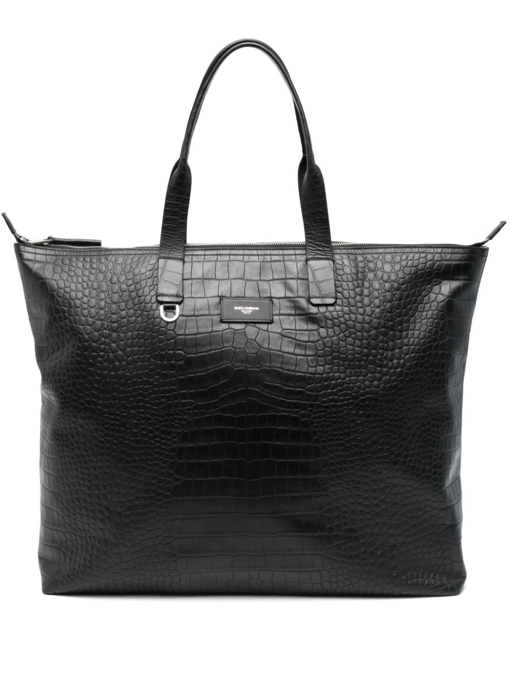 crocodile-embossed leather tote bag BM2374 AS42280999 DOLCE & GABBANA 