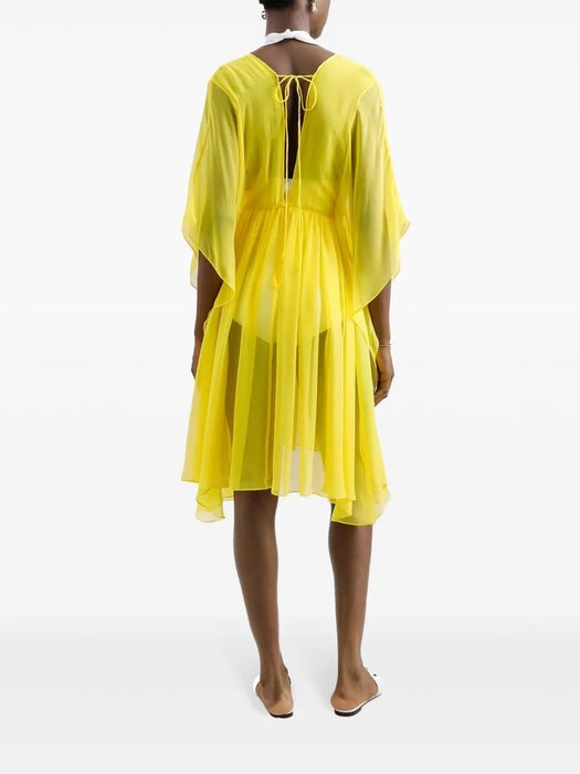 semi-sheer beach dress F6TLXT FU1ATA0177 DOLCE & GABBANA 