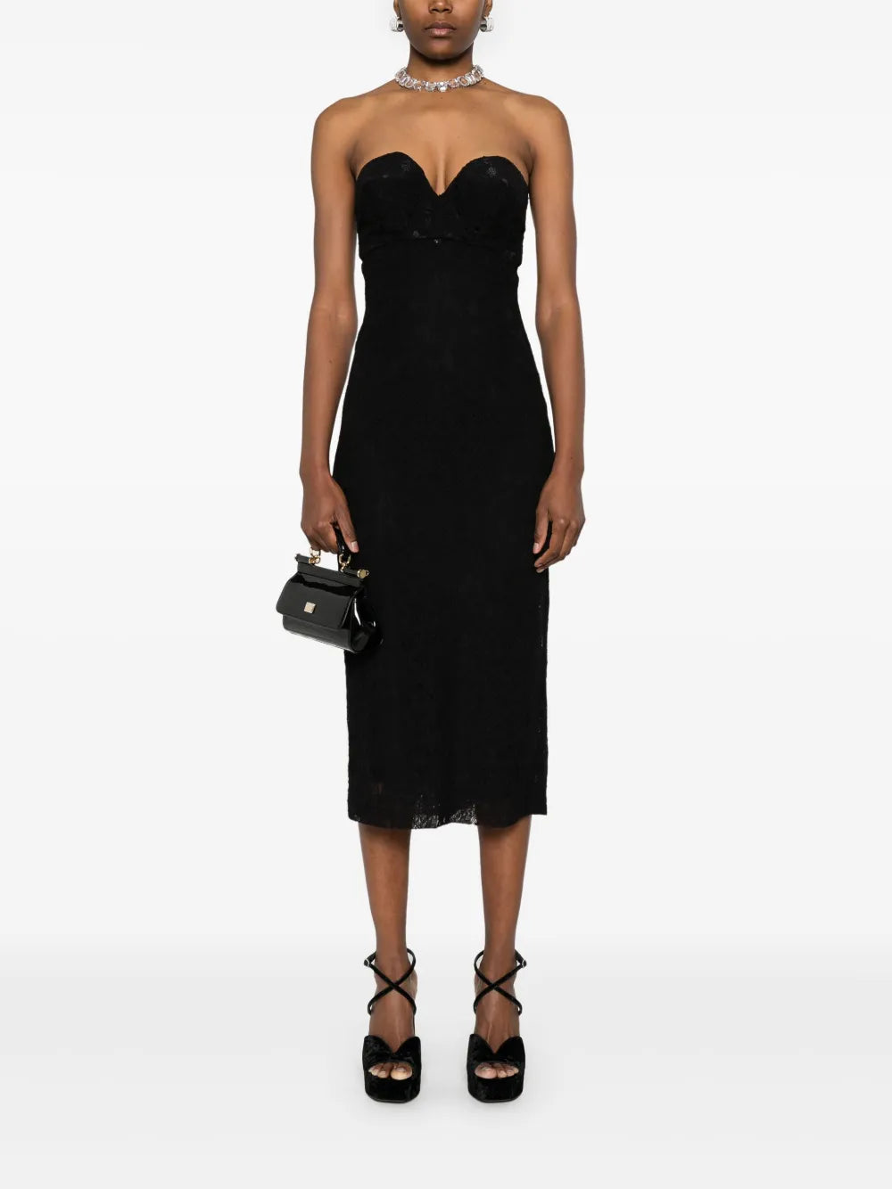 strapless lace dress<BR/><BR/> F6TROT FLUCQN0000 DOLCE & GABBANA 