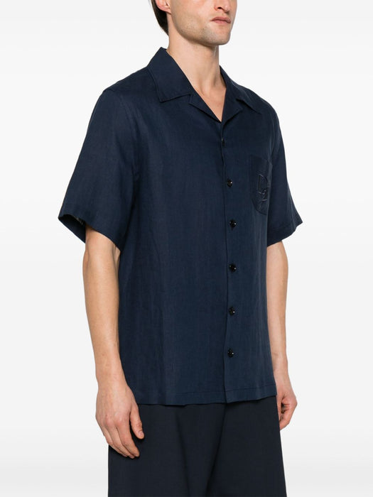 logo-embroidered shirt G5JH9Z FU4LGB0665 DOLCE & GABBANA 