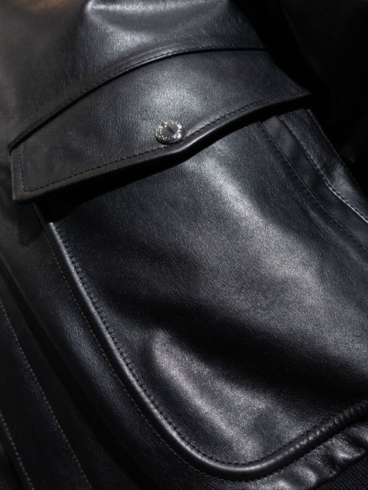 leather jacket G9BIKL HULV7N0000 DOLCE & GABBANA 
