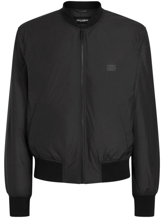 logo-plaque bomber jacket G9BLMT FUS27N0000 DOLCE & GABBANA 