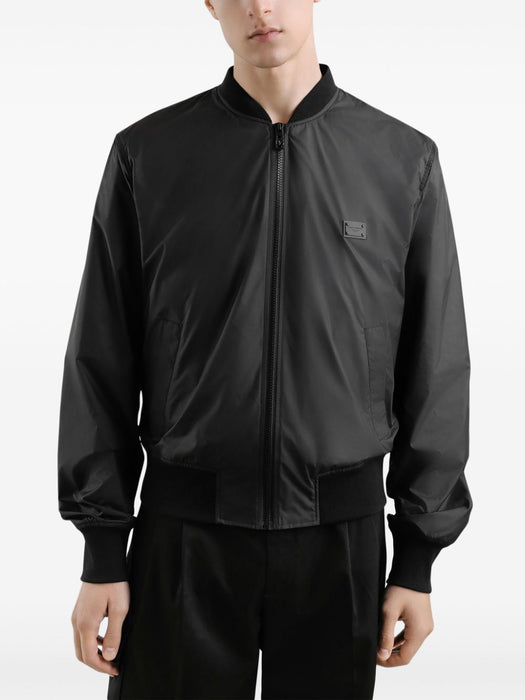 logo-plaque bomber jacket G9BLMT FUS27N0000 DOLCE & GABBANA 