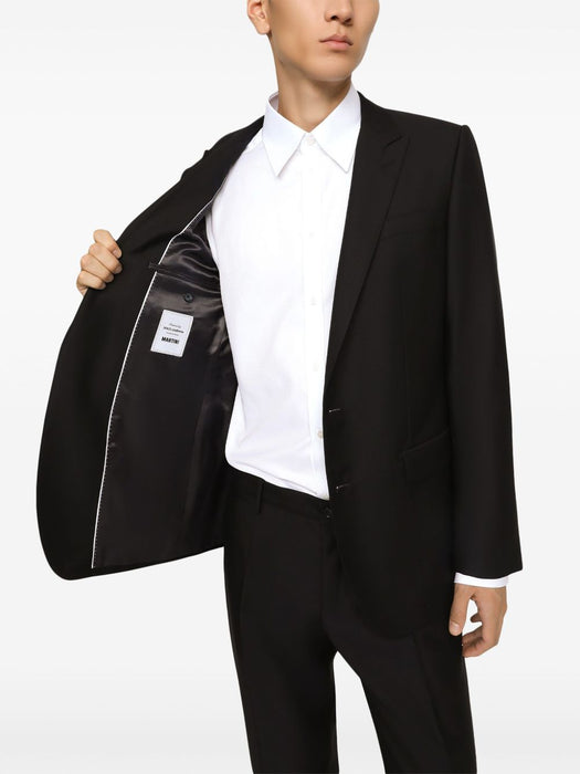 single-breasted wool-silk suit GK0RMT GG059B0665 DOLCE & GABBANA 