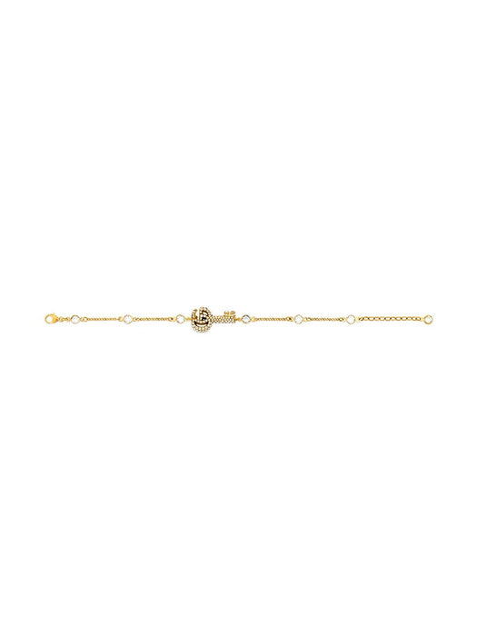 double G key bracelet with crystals 645623 J1D508062 GUCCI 