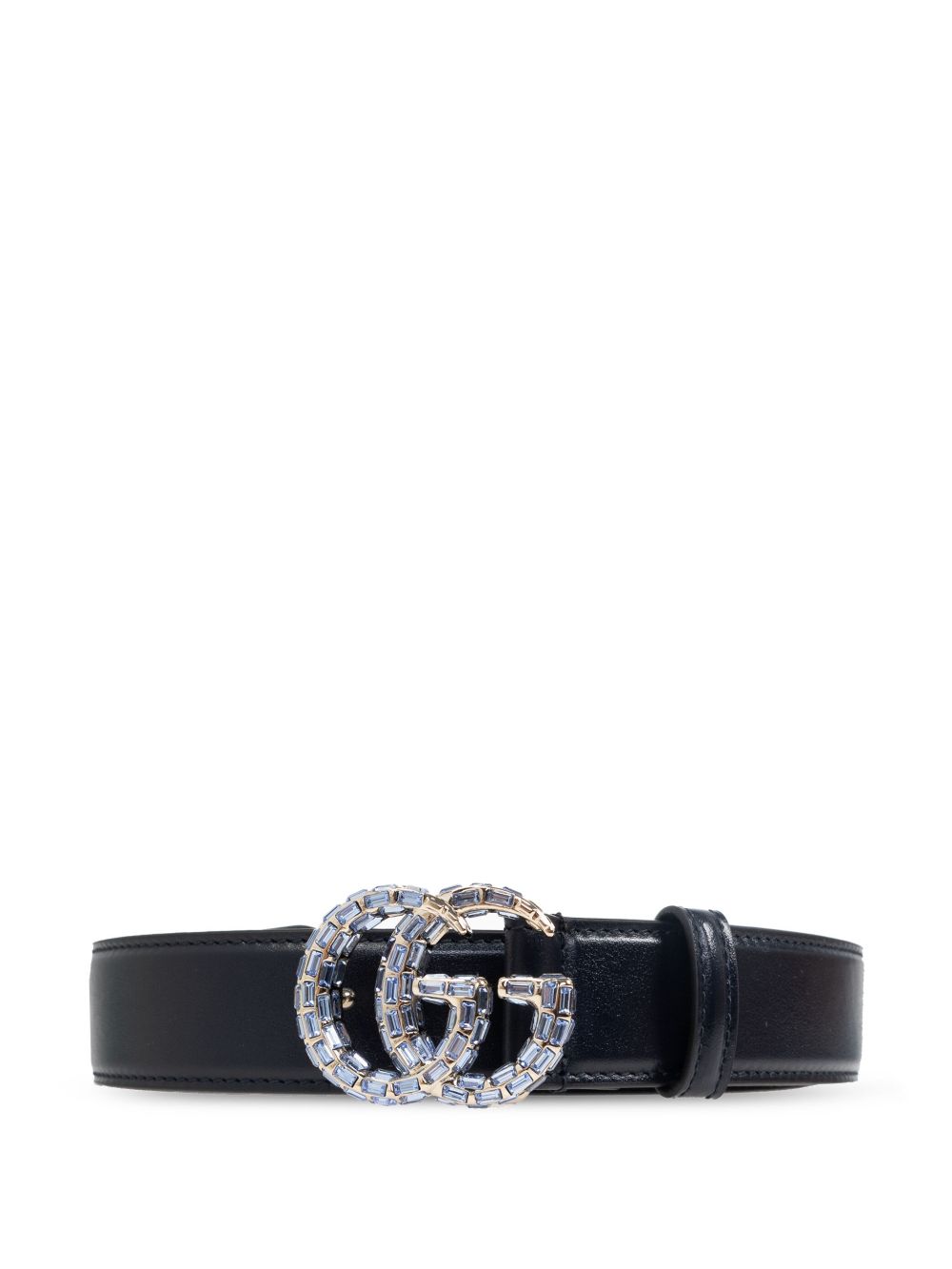 GG Marmont crystal-embellished belt 772651 0YAUG4042 GUCCI 