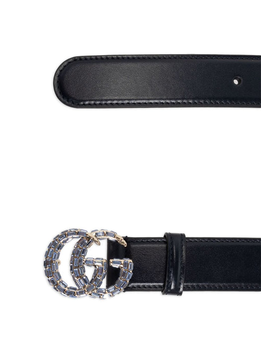 GG Marmont crystal-embellished belt 772651 0YAUG4042 GUCCI 