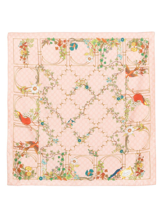 mix-print silk scarf 777066 3G0015800 GUCCI 