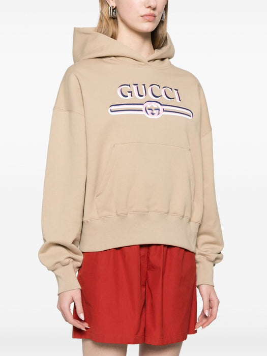 logo-print hoodie 787274 XJG612397 GUCCI 
