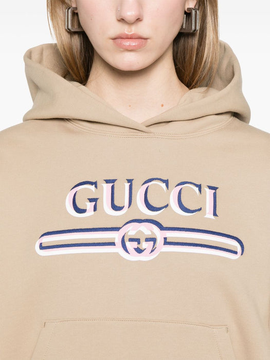 logo-print hoodie 787274 XJG612397 GUCCI 