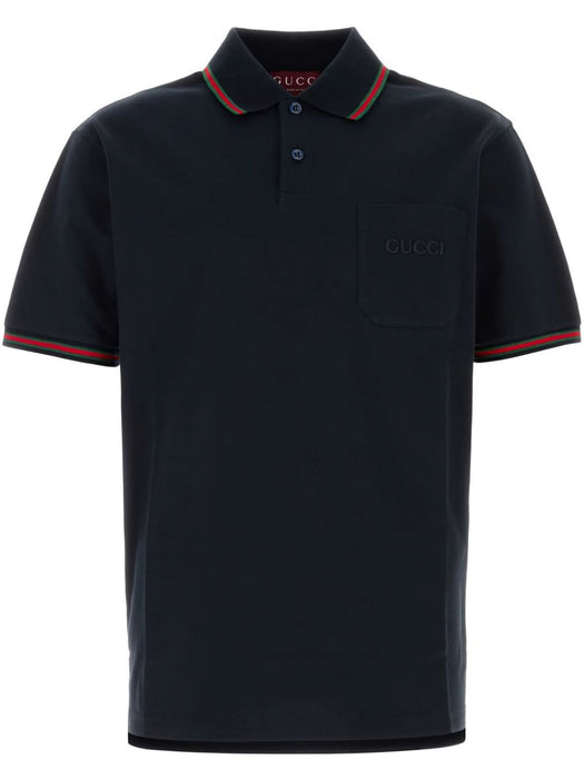 logo-embroidered polo shirt 795174 XJG5C4330 GUCCI 