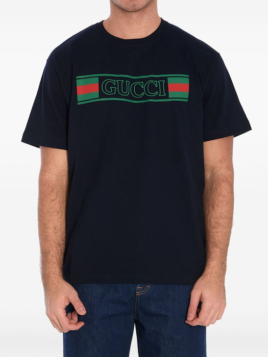 printed cotton T-shirt 796395 XJG3P4735 GUCCI 