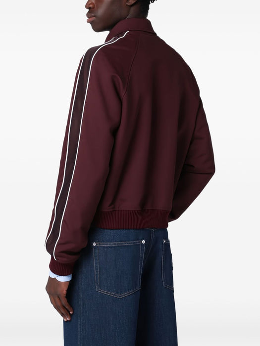 Wool jacket with logo patch 804955 ZARXT6293 GUCCI 