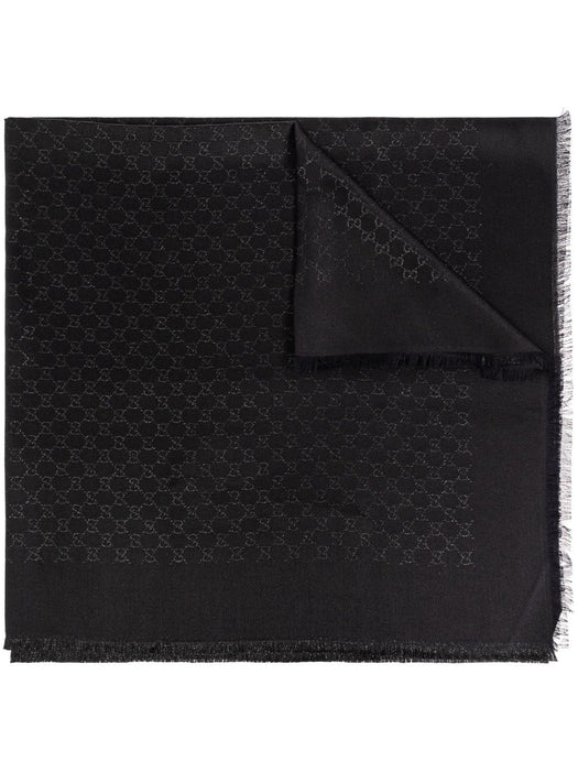 GG-jacquard lamé scarf 809226 3GC461060 GUCCI 