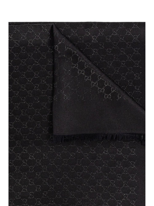 GG-jacquard lamé scarf 809226 3GC461060 GUCCI 