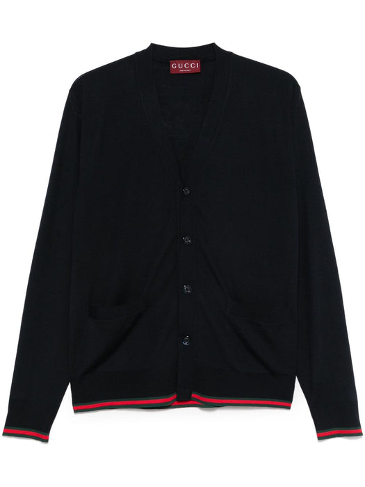 wool cardigan 814529 XKEJV4060 GUCCI 