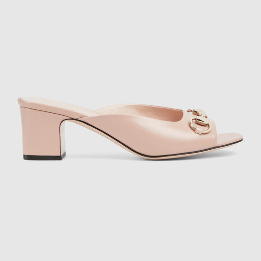 60mm horsebit leather mules 816607 C9D006809 GUCCI 