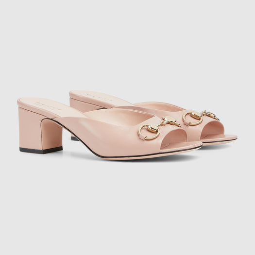 60mm horsebit leather mules 816607 C9D006809 GUCCI 