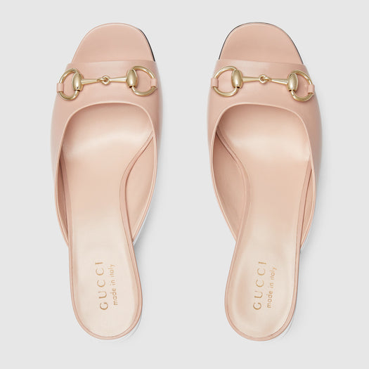 60mm horsebit leather mules 816607 C9D006809 GUCCI 
