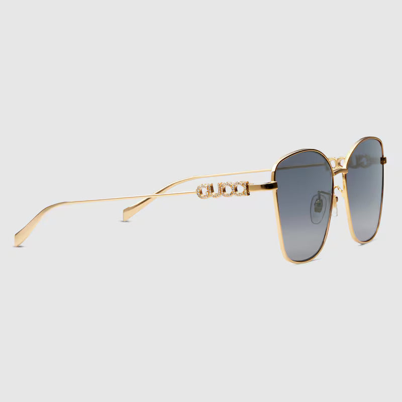 Gold-Tone Cat-Eye Sunglasses 819542 I33328012 GUCCI 