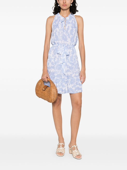 Playa Paraiso Tiered Ruffle Mini Dress 25SSPP28 PRT-PRT HEIDI KLEIN 