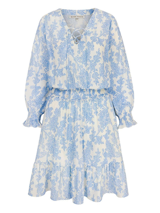Playa Paraiso Smocked Waist Tiered Mini Dress 25SSPP97 PRT-PRT HEIDI KLEIN 