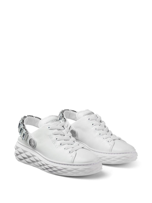 JIMMY CHOO DIAMOND MAXI/CRYSTAL NDLV WHITE/CRYSTAL