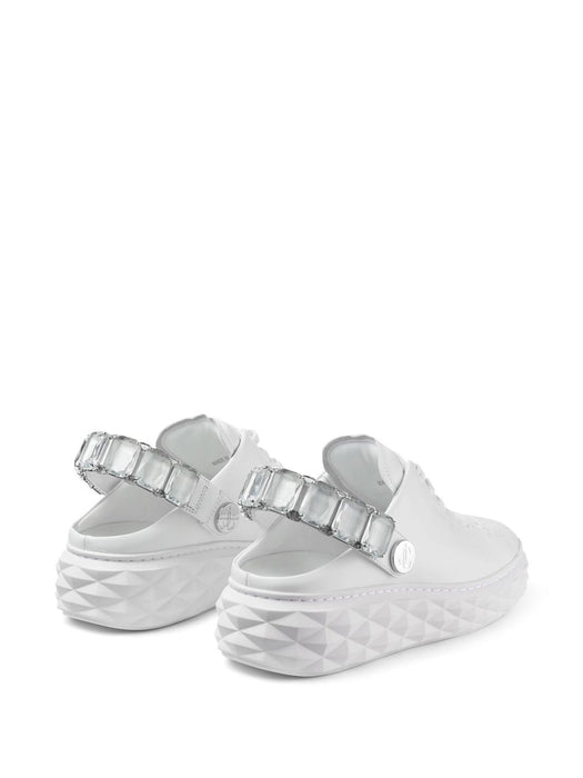 JIMMY CHOO DIAMOND MAXI/CRYSTAL NDLV WHITE/CRYSTAL