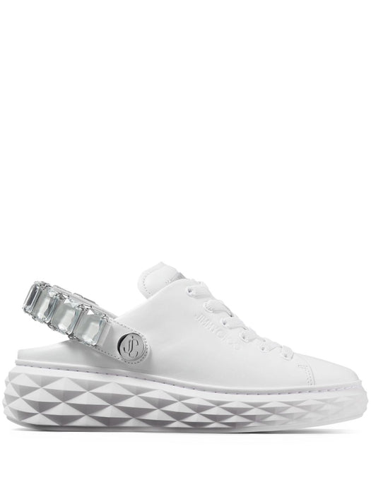 JIMMY CHOO DIAMOND MAXI/CRYSTAL NDLV WHITE/CRYSTAL