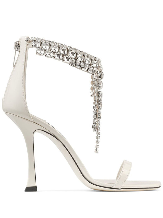 JIMMY CHOO VERITY SANDAL 100 PATLATTE