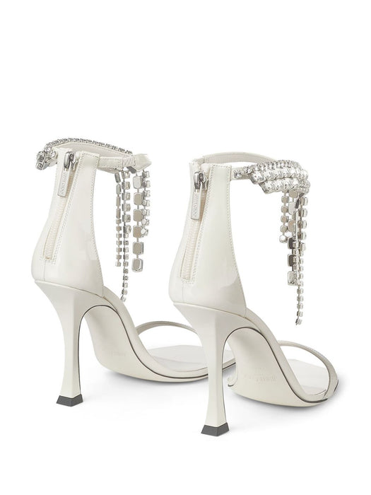 JIMMY CHOO VERITY SANDAL 100 PATLATTE