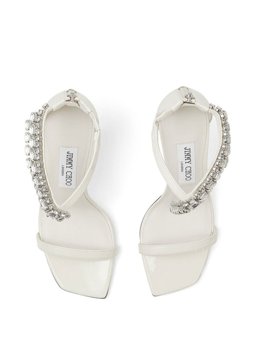 JIMMY CHOO VERITY SANDAL 100 PATLATTE