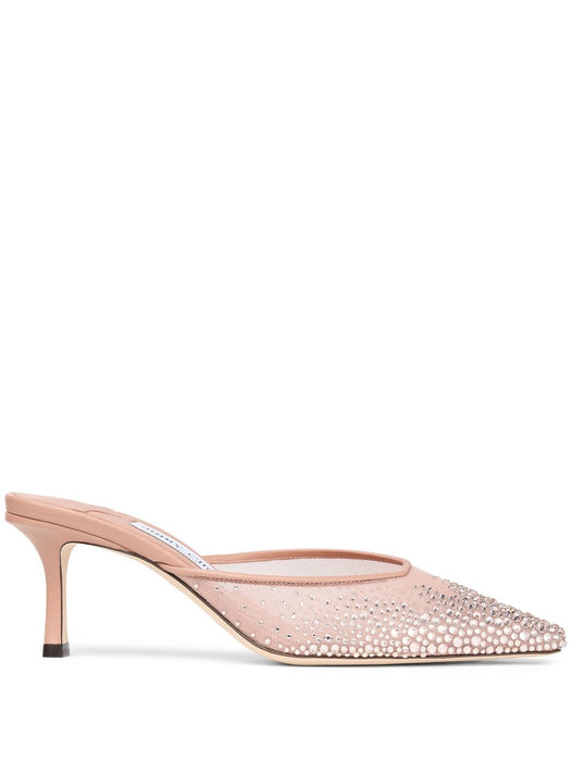 JIMMY CHOO VIVI 65 NYTBALLET PINK/BALLET PINK