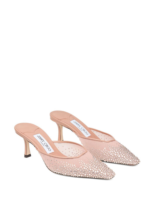 JIMMY CHOO VIVI 65 NYTBALLET PINK/BALLET PINK