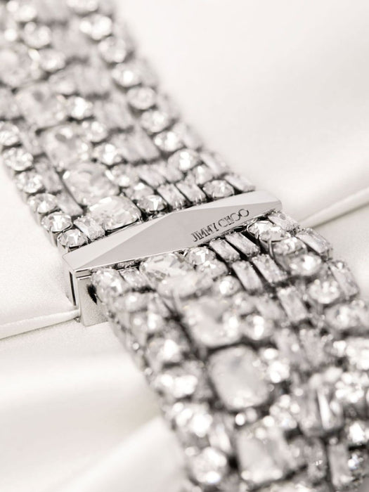 JIMMY CHOO ZANDRA DURIVORY/SILVER