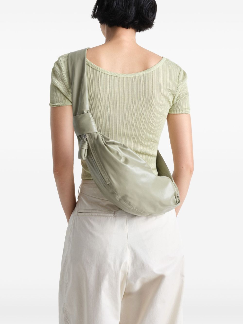 small Croissant shoulder baf BG0092 LL0028GR609 LEMAIRE 