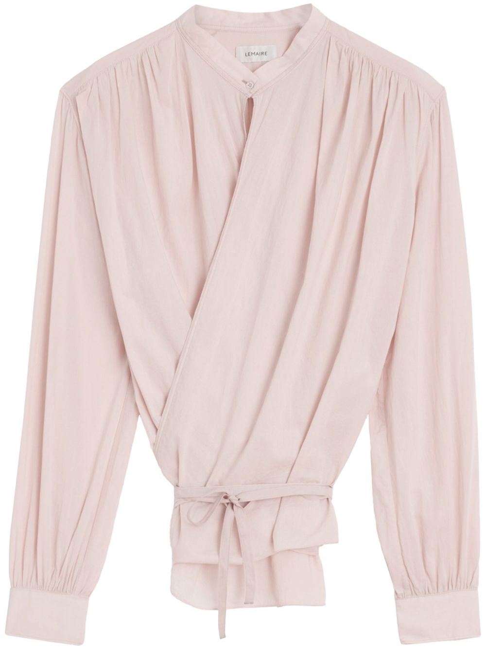 wrap blouse TO1333 LF1389RE303 LEMAIRE 