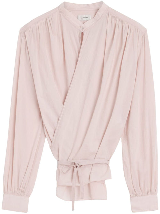 wrap blouse TO1333 LF1389RE303 LEMAIRE 