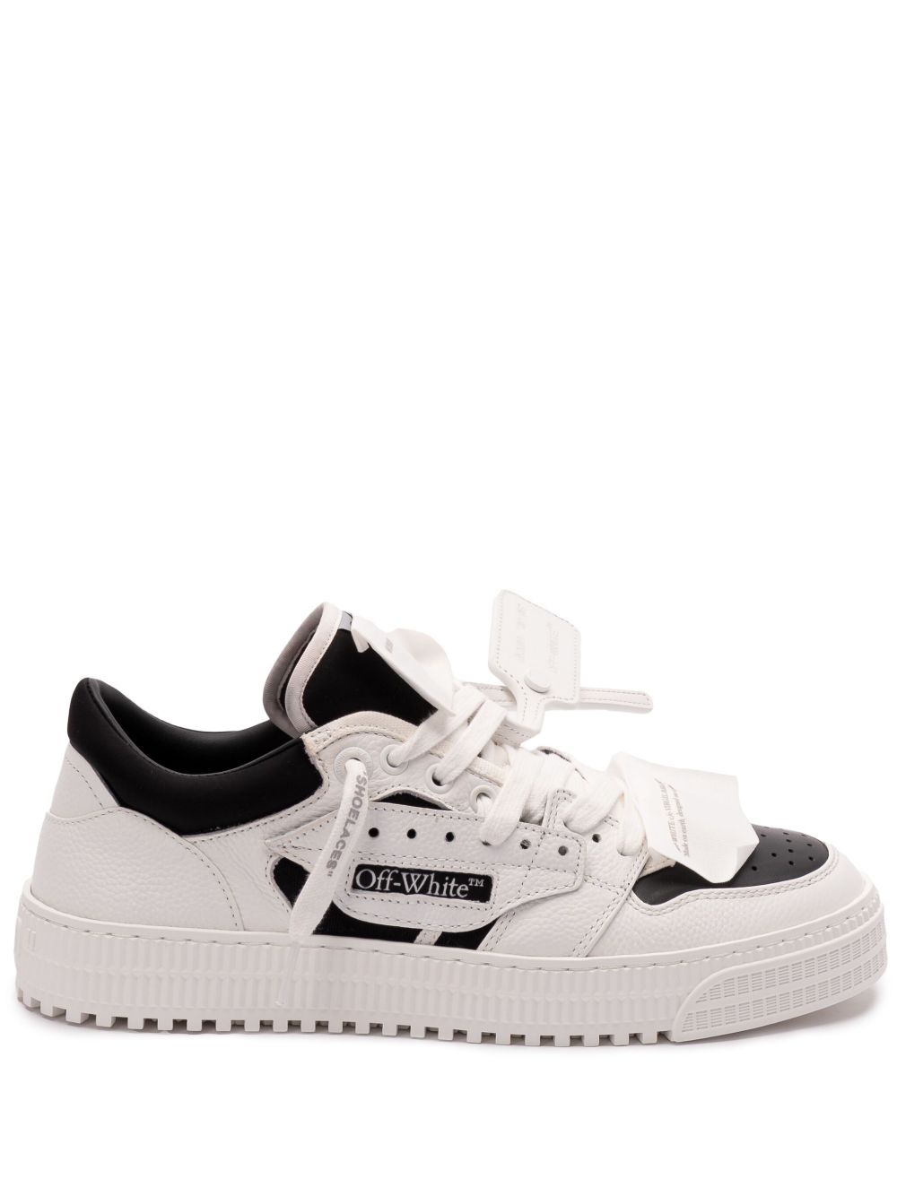 LOW 3.0 OFF COURT OMIA29KS25LEA0040110 WHITE - BLACK OFF-WHITE 