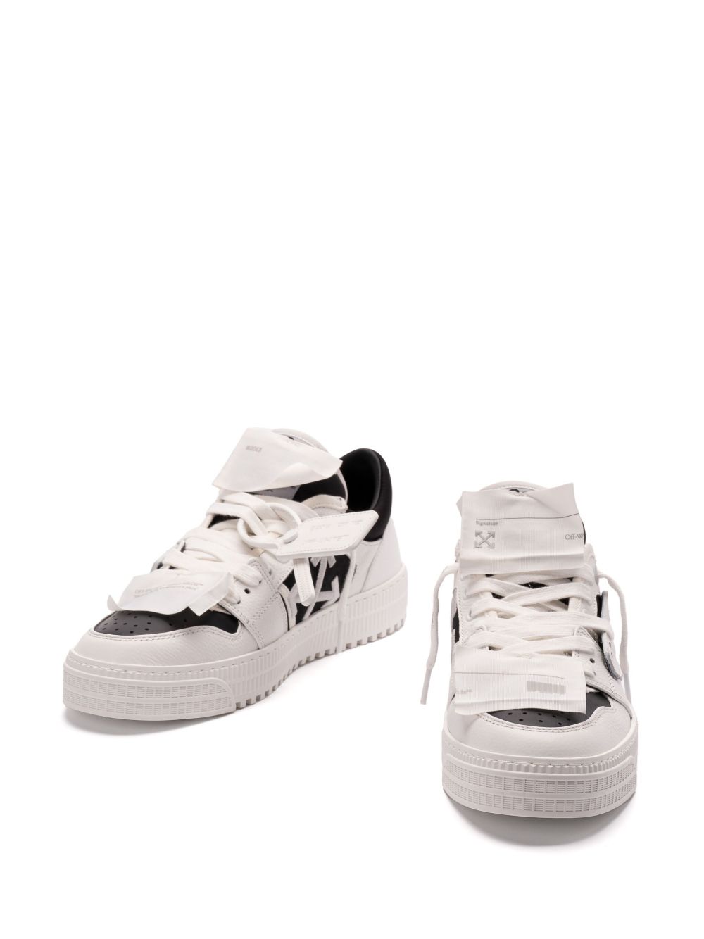 LOW 3.0 OFF COURT OMIA29KS25LEA0040110 WHITE - BLACK OFF-WHITE 
