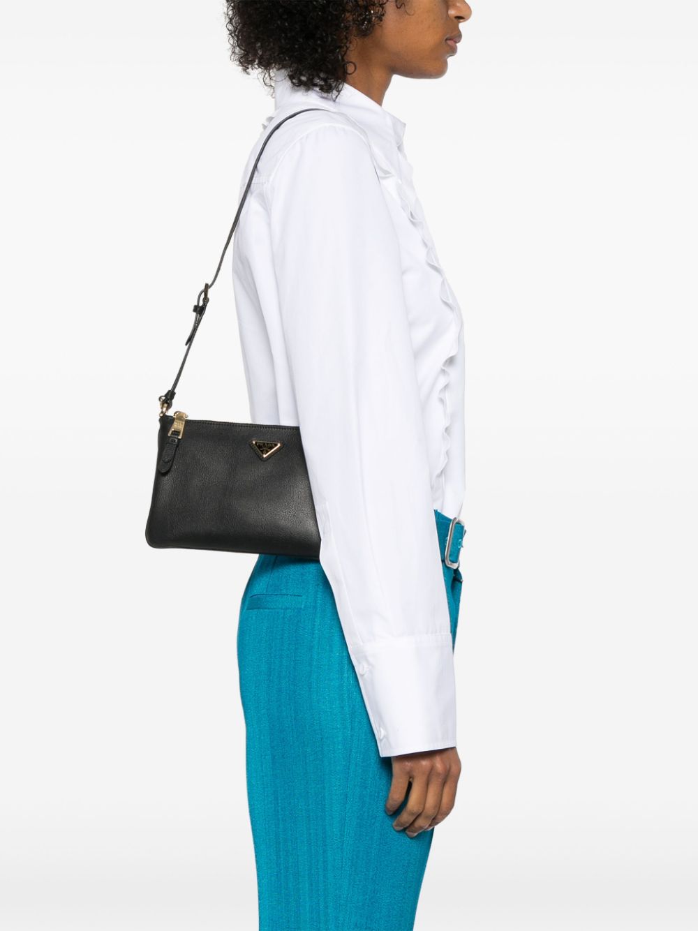 triangle-logo shoulder bag 1BC238 V OVO 2CYSF0002 PRADA 