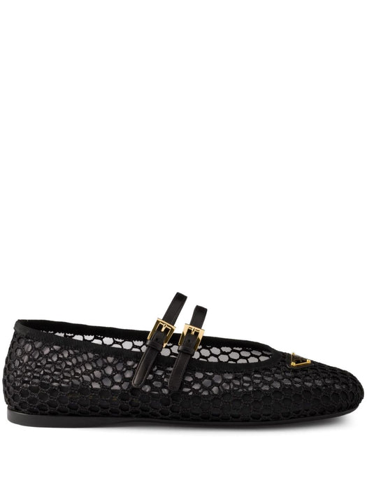 mesh ballerina shoes 1F915N F 005 099F0002 PRADA 
