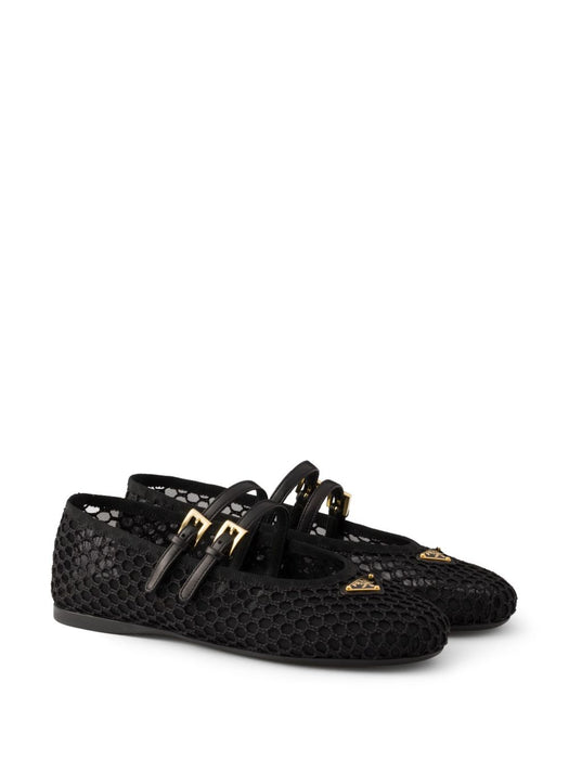 mesh ballerina shoes 1F915N F 005 099F0002 PRADA 