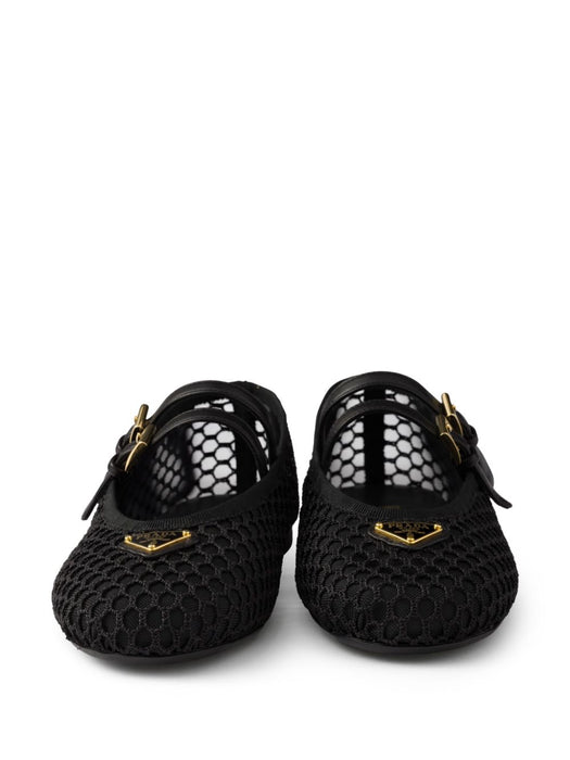 mesh ballerina shoes 1F915N F 005 099F0002 PRADA 