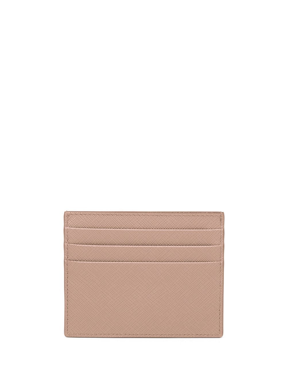 compact front logo cardholder 1MC025 QWAF0236 PRADA 