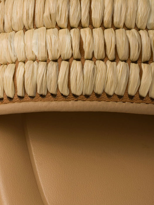 crochet-detail leather sandals 1XX758 F 010 2ACSF0018 PRADA 